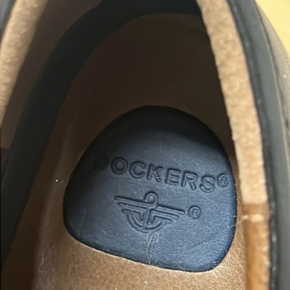 Dockers black leather Gordon oxford‎ men’s size 12 dress shoes